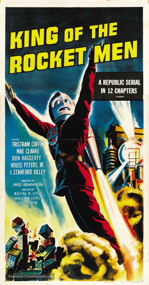 King of the Rocket Men - Movie Poster