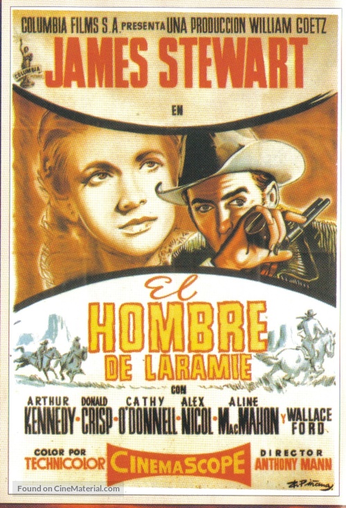 The Man from Laramie - Spanish Movie Poster