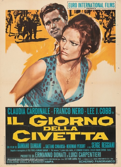 Il giorno della civetta - Italian Movie Poster