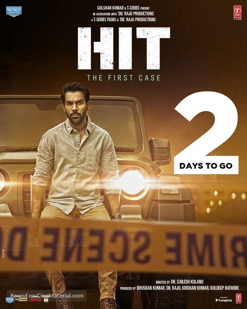 Hit the First Case - Indian Movie Poster