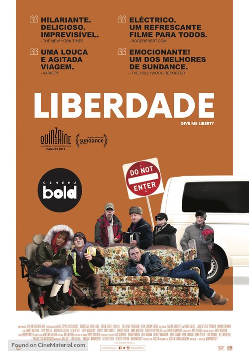 Give Me Liberty - Portuguese Movie Poster