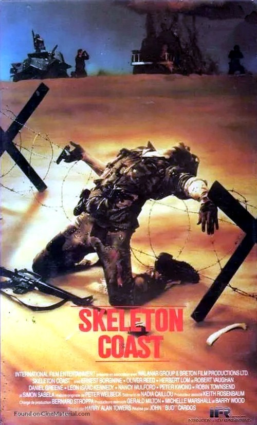 Skeleton Coast - French VHS movie cover