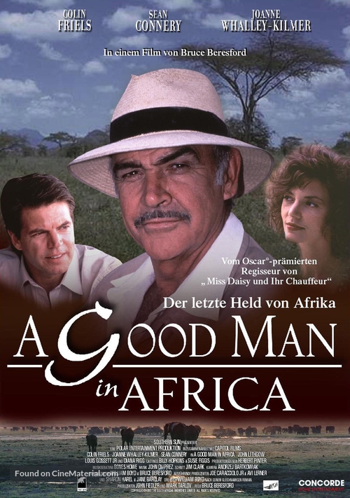 A Good Man in Africa - German Movie Poster