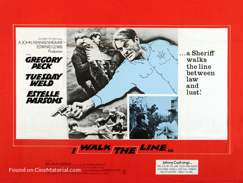 I Walk the Line - British Movie Poster
