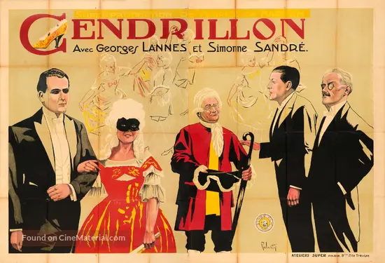 Cendrillon - French Movie Poster