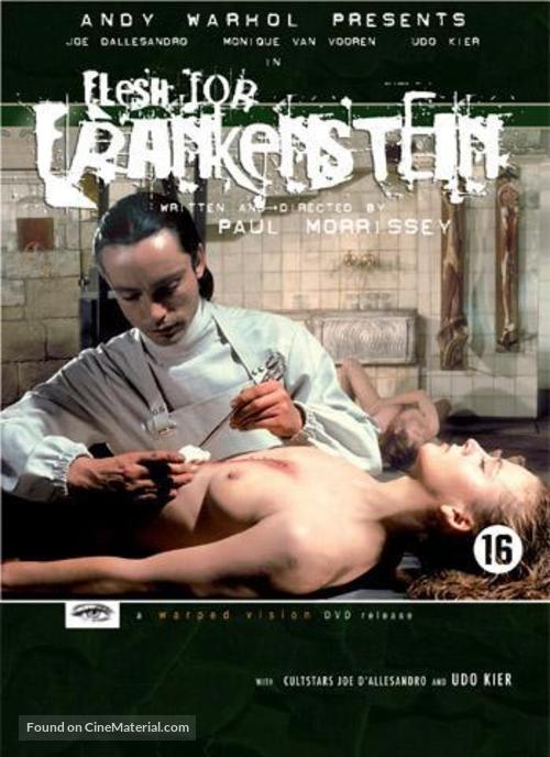 Flesh for Frankenstein - Dutch DVD movie cover