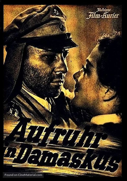 Aufruhr in Damaskus - German Movie Cover