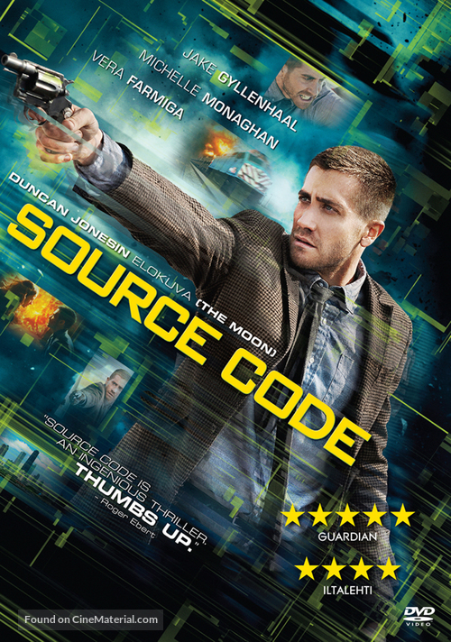 Source Code - Finnish DVD movie cover