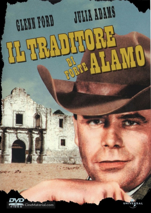 The Man from the Alamo - Italian DVD movie cover