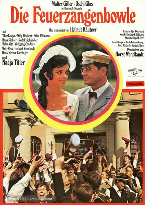 Die Feuerzangenbowle - German Movie Poster