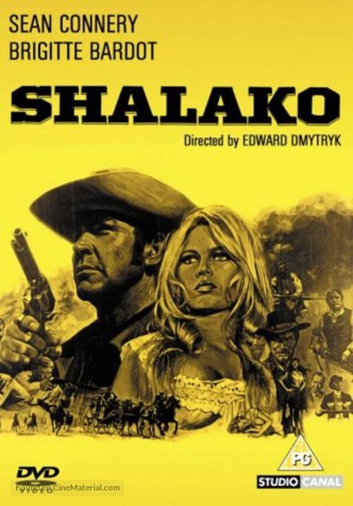 Shalako - British DVD movie cover