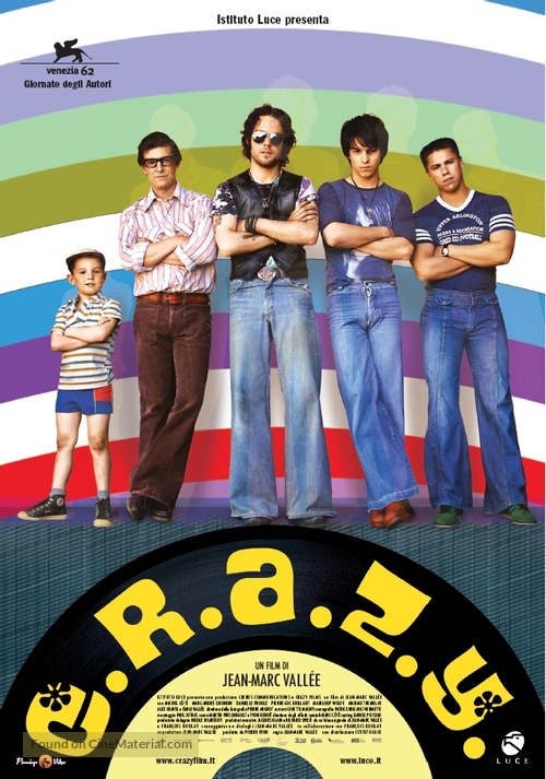 C.R.A.Z.Y. - Italian Movie Poster