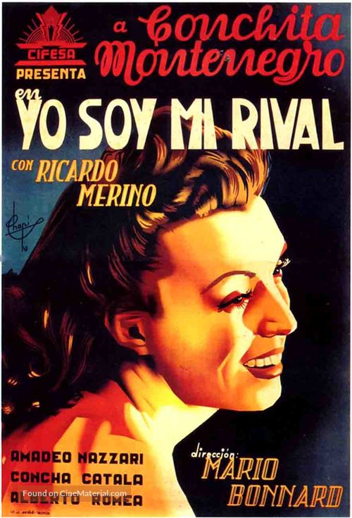 Y&oacute; soy mi rival - Spanish Movie Poster