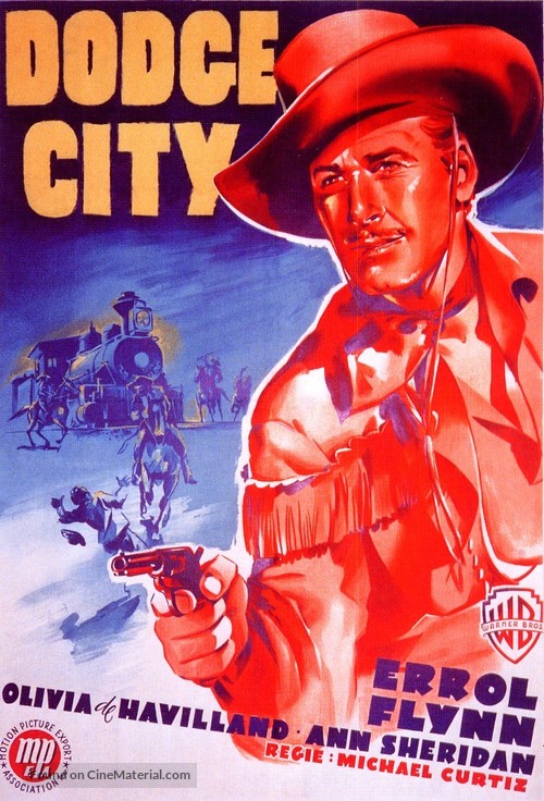 Dodge City - German Movie Poster