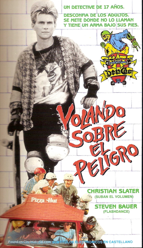 Gleaming the Cube - Argentinian VHS movie cover