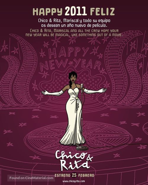 Chico &amp; Rita - Spanish Movie Poster