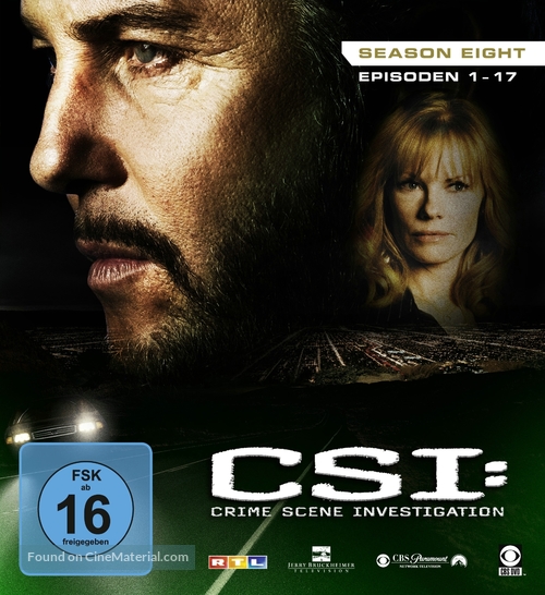 &quot;CSI: Crime Scene Investigation&quot; - German Blu-Ray movie cover