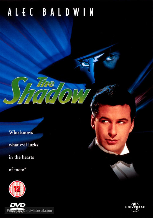 The Shadow - British DVD movie cover