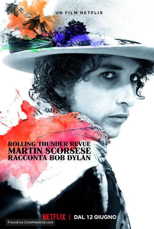 Rolling Thunder Revue: A Bob Dylan Story by Martin Scorsese - Italian Movie Poster