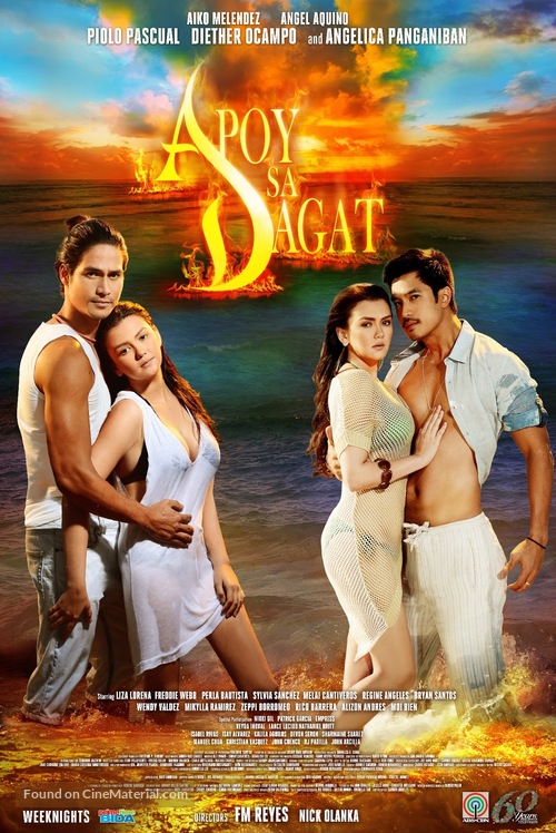 &quot;Apoy sa Dagat&quot; - Philippine Movie Poster