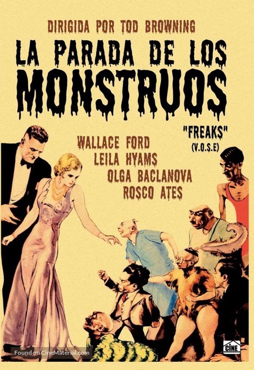 Freaks - Spanish DVD movie cover