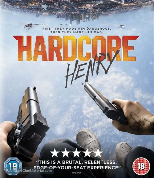 Hardcore Henry - British Movie Cover