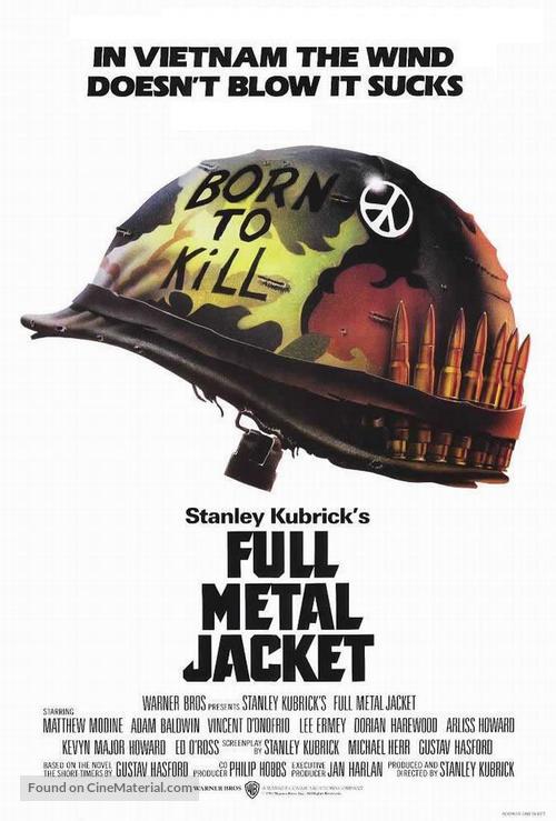 Full Metal Jacket - Movie Poster