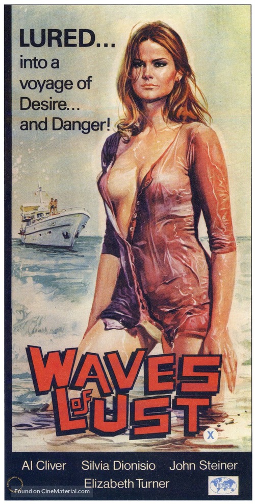 Una ondata di piacere - Australian VHS movie cover