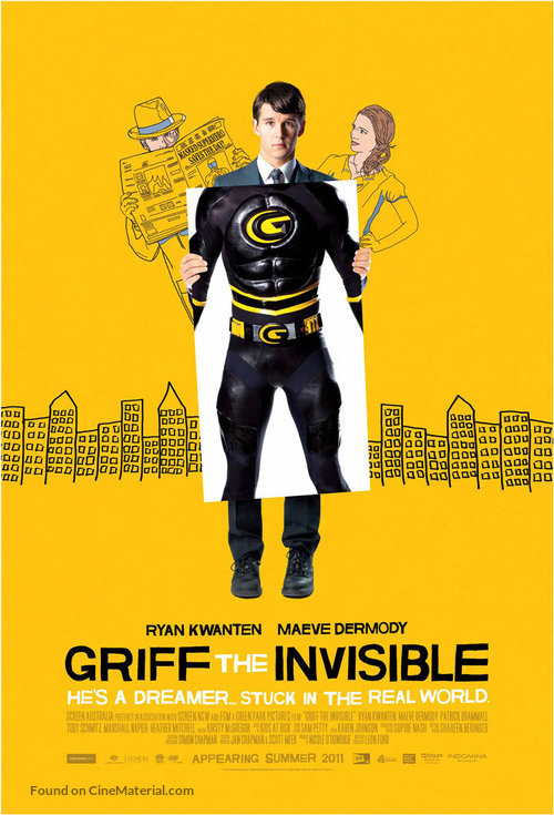 Griff the Invisible - Movie Poster