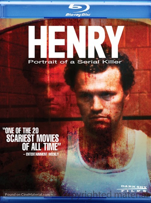 Henry: Portrait of a Serial Killer - Blu-Ray movie cover