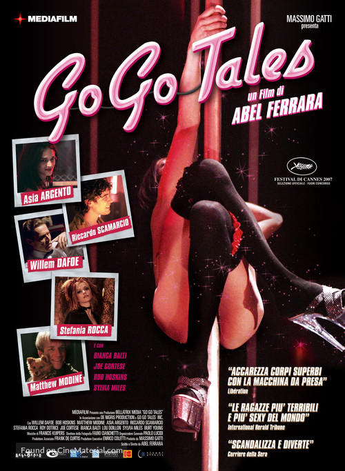 Go Go Tales - Italian poster
