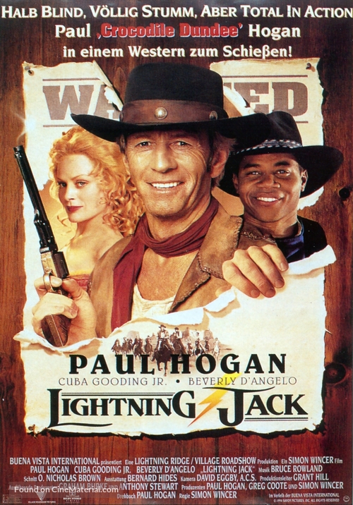 Lightning Jack - German Movie Poster