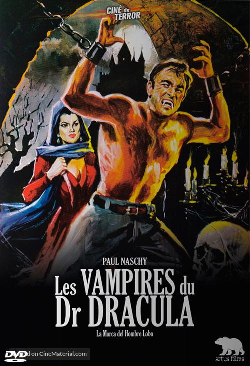 La marca del Hombre-lobo - French DVD movie cover