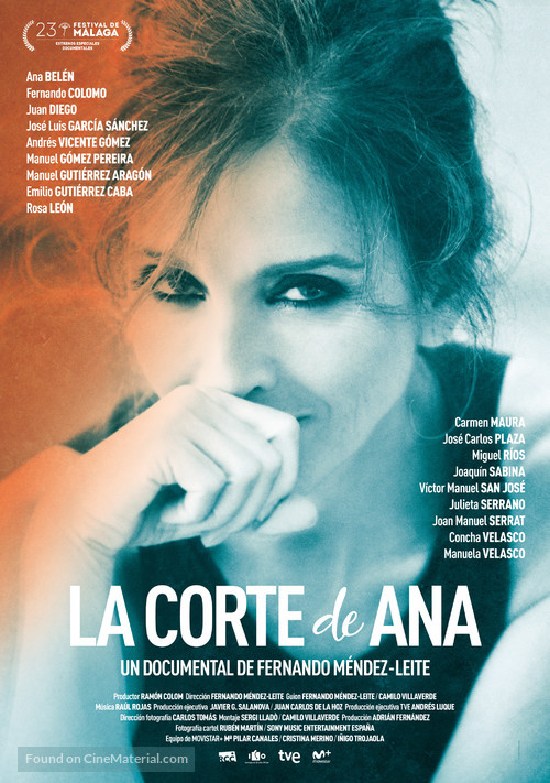 La corte de Ana - Spanish Movie Poster