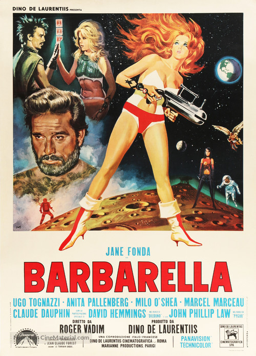 Barbarella - Italian Movie Poster