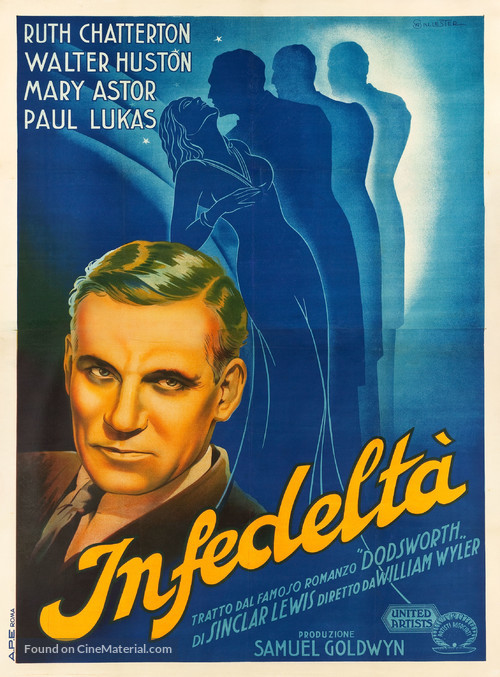 Dodsworth - Italian Movie Poster