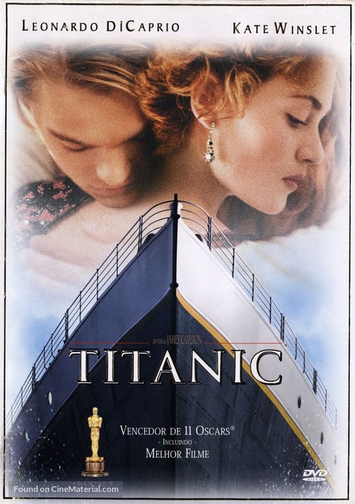 Titanic - Brazilian DVD movie cover