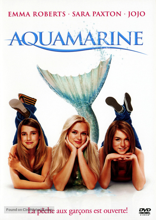 Aquamarine - French DVD movie cover