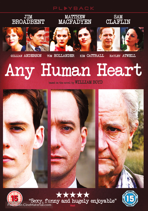 &quot;Any Human Heart&quot; - British DVD movie cover