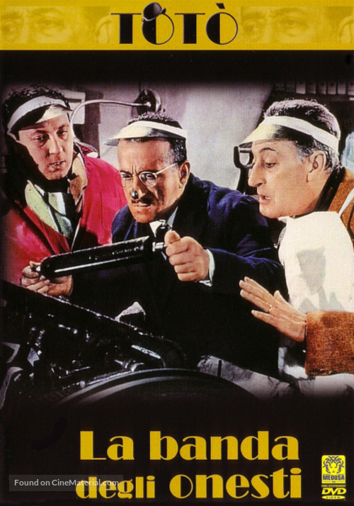 La banda degli onesti - Italian DVD movie cover