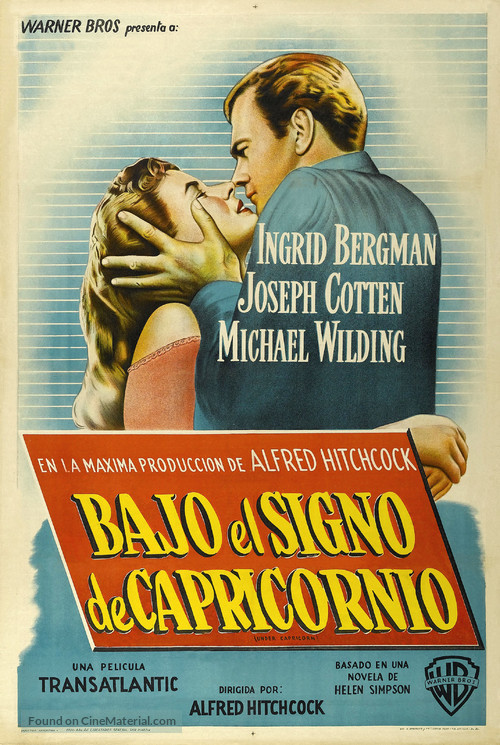 Under Capricorn - Argentinian Movie Poster