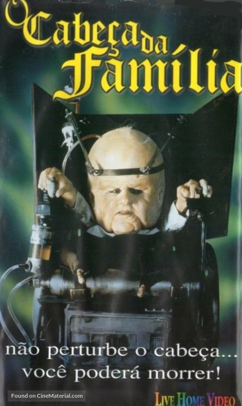 Head of the Family - Brazilian VHS movie cover