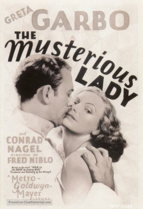 The Mysterious Lady - Movie Poster