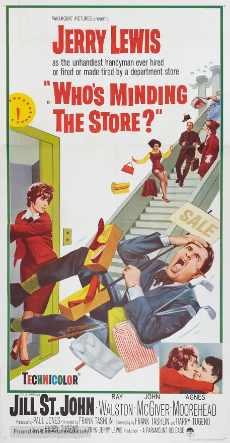 Who&#039;s Minding the Store? - Movie Poster