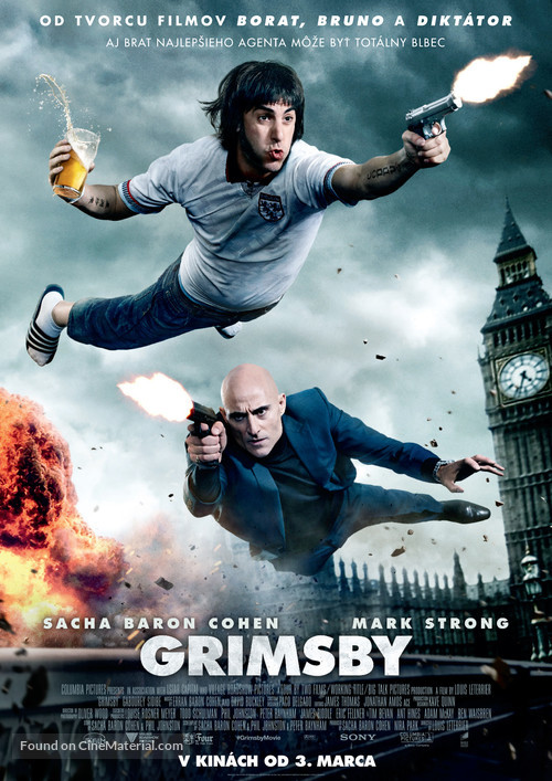 Grimsby - Slovak Movie Poster