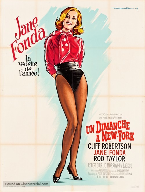 Sunday in New York - French Movie Poster