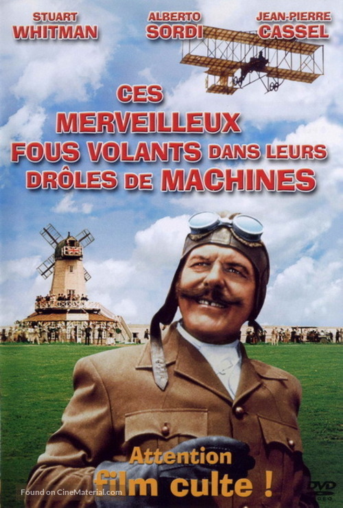 Those Magnificent Men In Their Flying Machines - French DVD movie cover