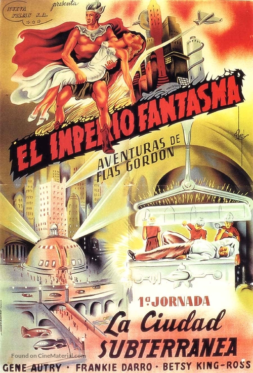 The Phantom Empire - Spanish Movie Poster