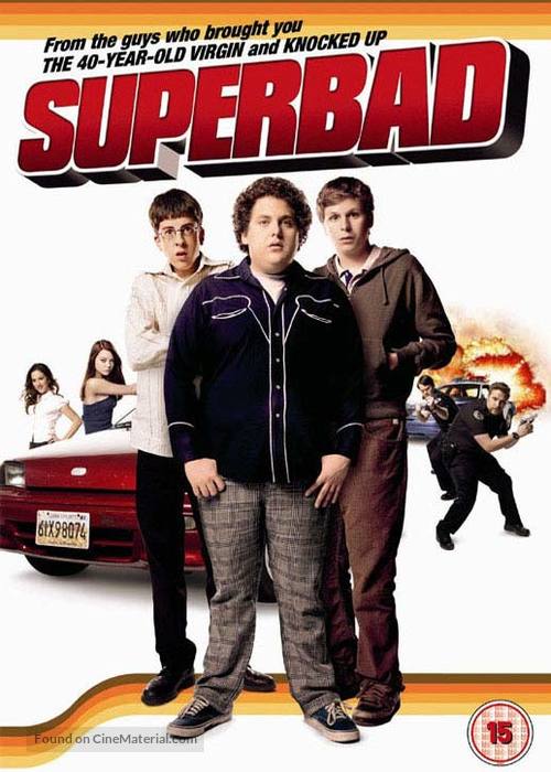 Superbad - British DVD movie cover