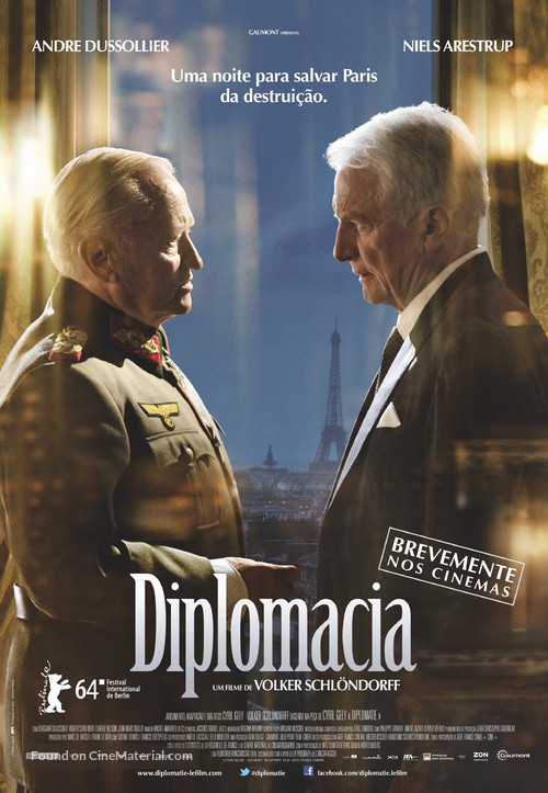 Diplomatie - Portuguese Movie Poster